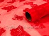 Organza červená motýlková