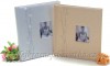 Svatební album Květinová spirála bílá