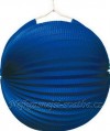 Svatební lampion koule modrý
