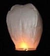 Svatební lampion štěstí  bílý