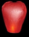 Svatební lampion štěstí červený