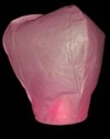Svatební lampion štěstí  růžový
