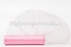 Svatební organza - baby růžová 21cm