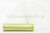 Svatební organza - zelená jarní 21cm