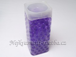 Kuličky crystal soil fialové