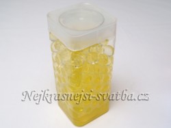 Kuličky crystal soil žluté