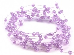 Perličky na silikonu  lila