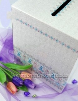 Svatební pokladnička - Etno box