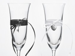 Svatební skleničky Klíčová záležitost