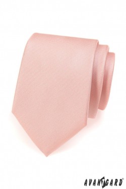 Pánská svatební kravata starorůžová LUX