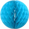 Dekorační koule Honeycomb akvamarín  30cm