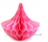 Dekorační lampionek Honeycomb růžová