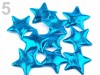 Hvězdička textilní modrá