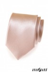 Pánská svatební kravata beige