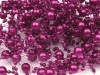 Perličky na silikonu fuchsia tmavá