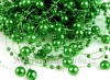 Perličky na silikonu ostře zelené