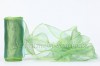 Svatební organza - zelená ledová 12cm