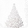 Vánoční ubrousek Bílý stromek