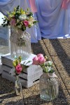 Vázy macrame - sada svatební obřad půjčovna 