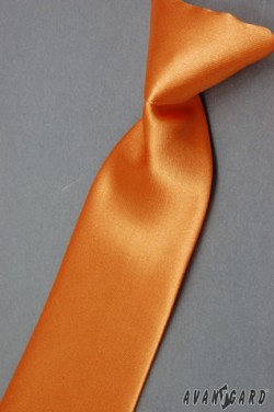Chlapecká kravata pomerančová