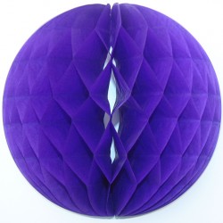 Dekorační koule Honeycomb violet  30cm