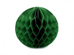 Dekorační koule Honeycomb zelená  25cm