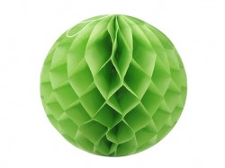 Dekorační koule Honeycomb zelená limetková29cm