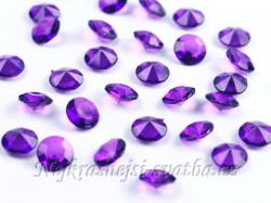 Diamantíky tmavě fialové