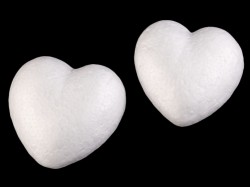 Polystyrénová podložka Srdce plné střední