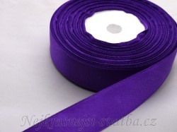 Saténová stuha ultra violet  2 cm