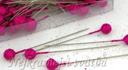 Špendlík pink glitery